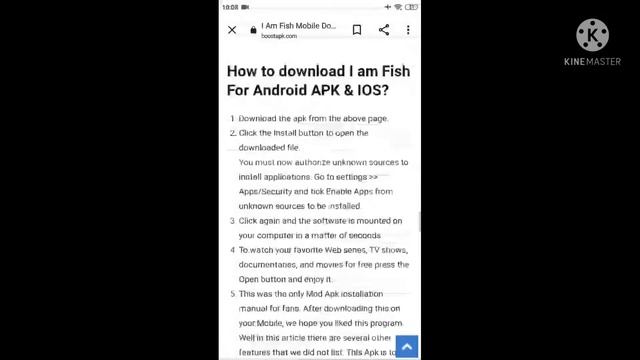 cara download iam fish android смотреть онлайн