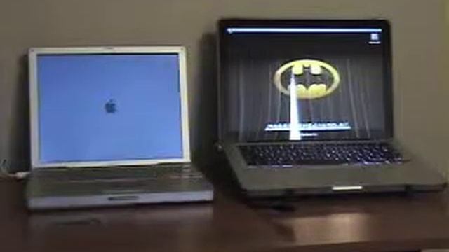 PowerBook G4 vs MacBook Pro Boot Race смотреть онлайн