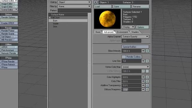 Lightwave 3D Pyrotechnics 2 | Burning Away The Skin of an Object смотреть онлайн