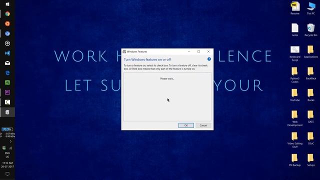 Video #02 Installing Ubuntu Shell on Windows 10 смотреть онлайн