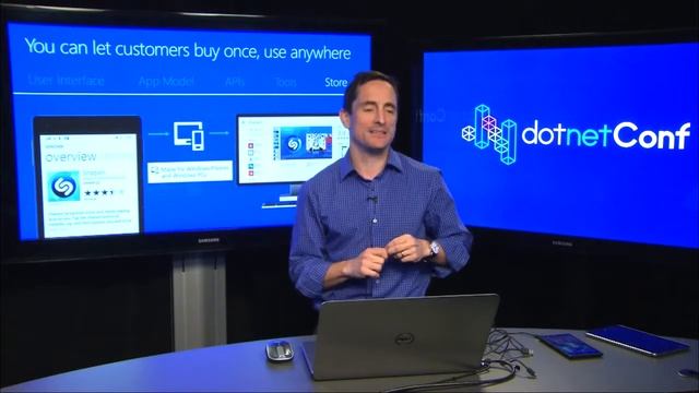 dotnetConf 2014 Building Universal Windows Apps with XAML and C# in Visual Studio смотреть онлайн