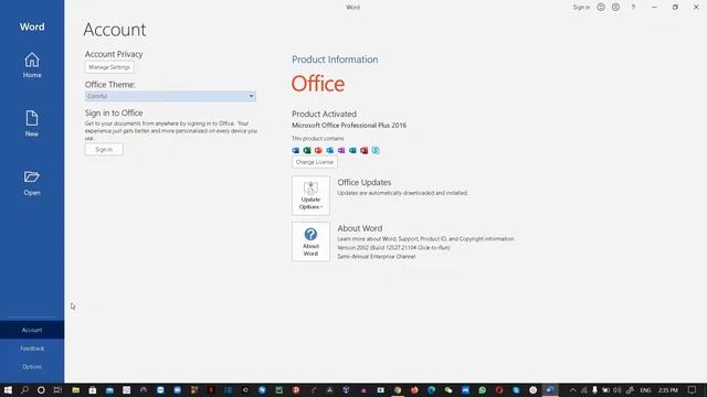 How to get dark theme in office, exel, powerpoint ___ Virtual laptop 2020 смотреть онлайн