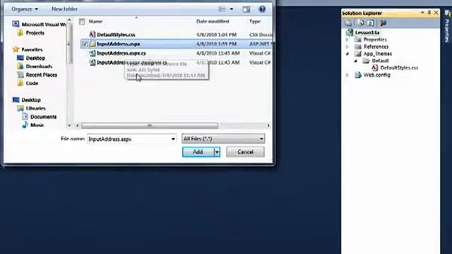 Lesson 13A - User Controls in Web Forms - YouTube смотреть онлайн