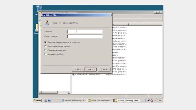 Creating a Home Folder and Roaming Profiles for Windows Server 2008 смотреть онлайн
