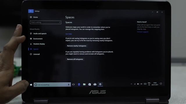 Windows 10 Mixed Reality Settings in Windows 10 Creators Update смотреть онлайн