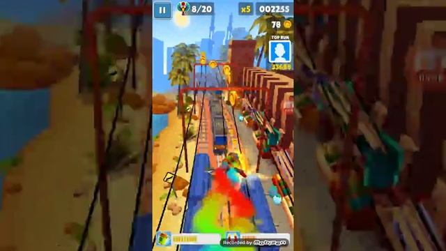 Subway surfers ep2 normally running😧😧 смотреть онлайн