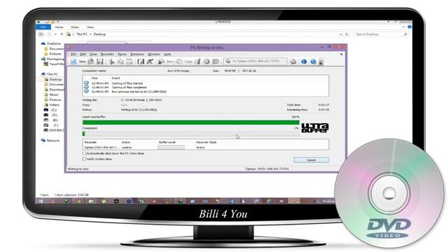 How To Make Bootable DVD With Nero Windows 10, 8, 7 - How to Burn ISO to DVD - in Hindi смотреть онлайн