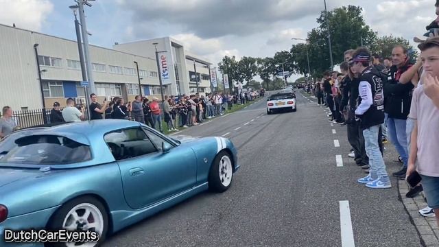 JDM CARS leaving a car meet 2! -GO JAPAN- смотреть онлайн