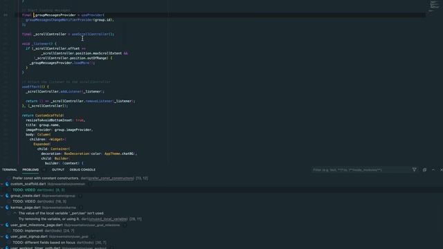 Flutter Chat App Paging Firestore ChangeNotifier смотреть онлайн