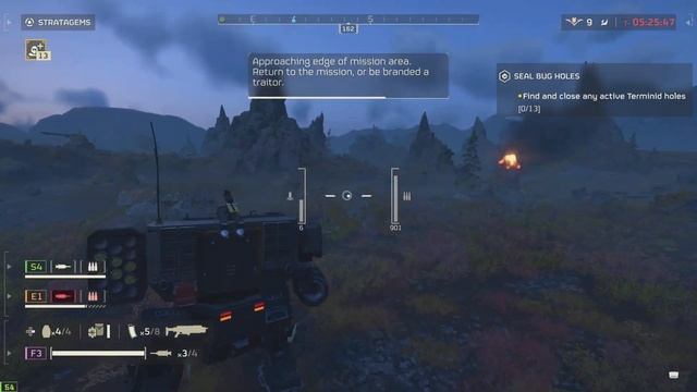 HELLDIVERS 2: super earths strongest mech vs the weakest hunter смотреть онлайн