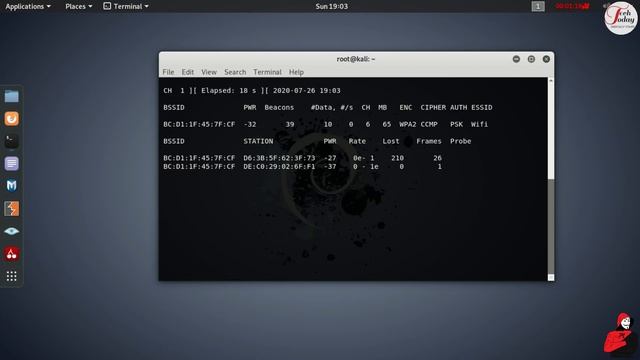 Wifi Jammer | How to Send Deauthentication Packets | Disconnect Users using Kali Linux смотреть онлайн