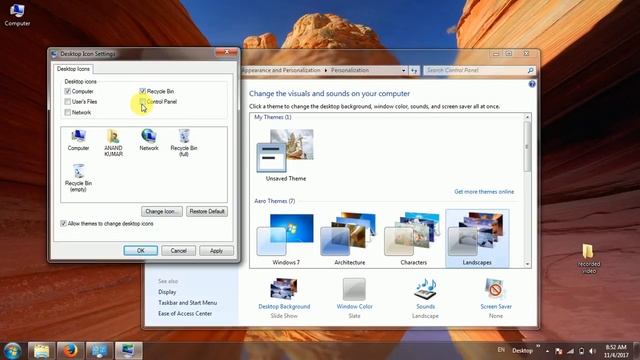 how to create desktop icons in Windows 7 смотреть онлайн