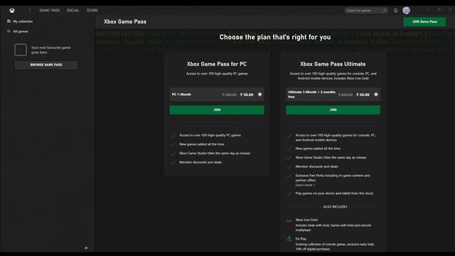 Xbox Game Pass For Windows 10 Just for ₹50 And Enjoy 3 Month's free смотреть онлайн