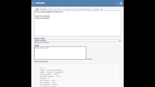Demo: Redmine Issue Templates plugin v1.0.4 - Support Built-in fields. смотреть онлайн