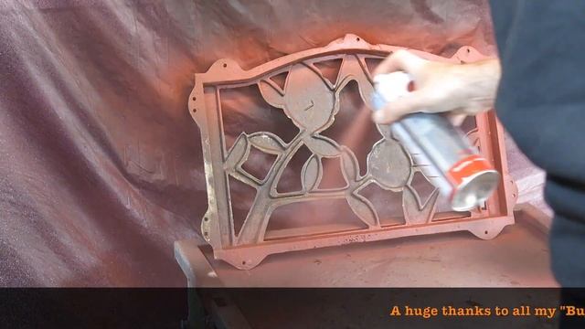 Amazing RESTORATION/REPAIR of cast Iron Garden chairs смотреть онлайн