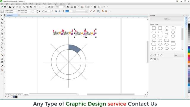 Floral circle box design in coreldraw || coreldraw tutorial hindi || trbahadurpur смотреть онлайн