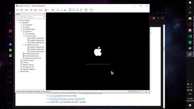 Impresiones sobre macOS 11 Big Sur (VMware Workstation) - part1 смотреть онлайн