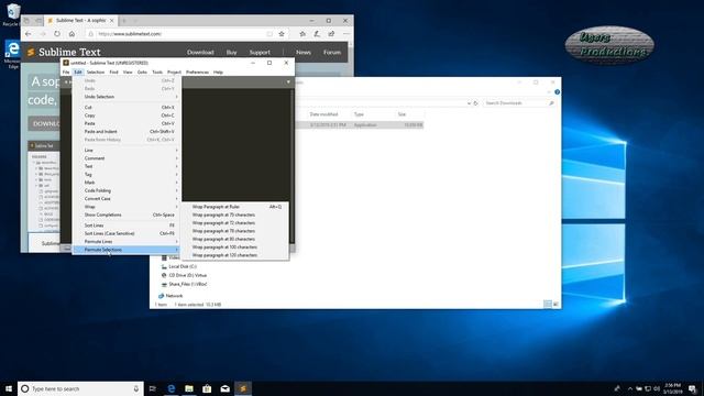 Install Sublime Text 3 Windows 10 Demo смотреть онлайн
