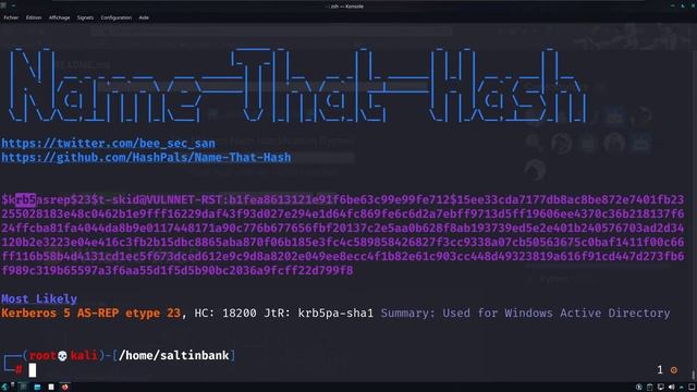 SALTINBANK - CTF VULNNET // Faire l'amour aux serveurs Microsoft sans MIMIKATZ ... смотреть онлайн