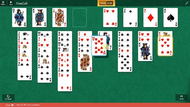 Microsoft Solitaire Collection - FreeCell - December 6 2016 смотреть онлайн