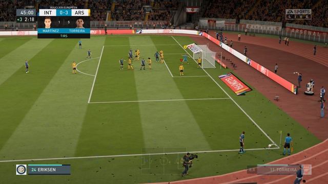 FIFA 20 [FR-PC] Bouclier Européen #1//Arsenal VS Inter Milan (4k 60fps) смотреть онлайн