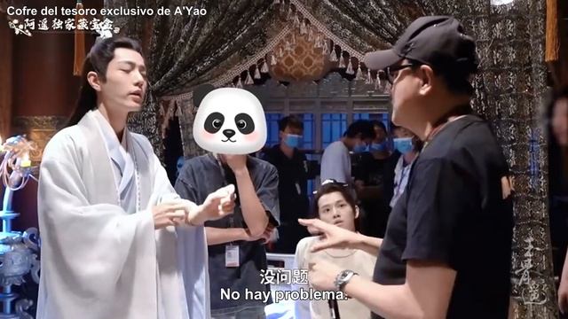 [SUB ESPAÑOL] 230713 The Longest Promise weibo update | Detrás de escenas con Xiao Zhan смотреть онлайн