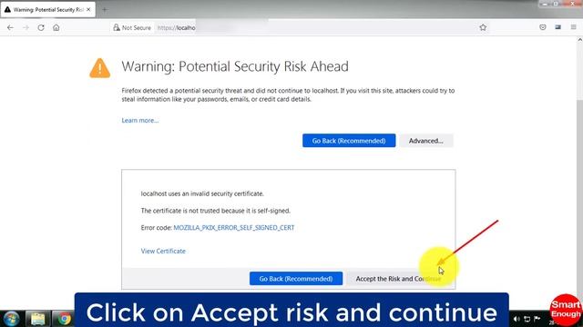 Fix Firefox Potential Security Risk on Localhost server XAMPP? смотреть онлайн