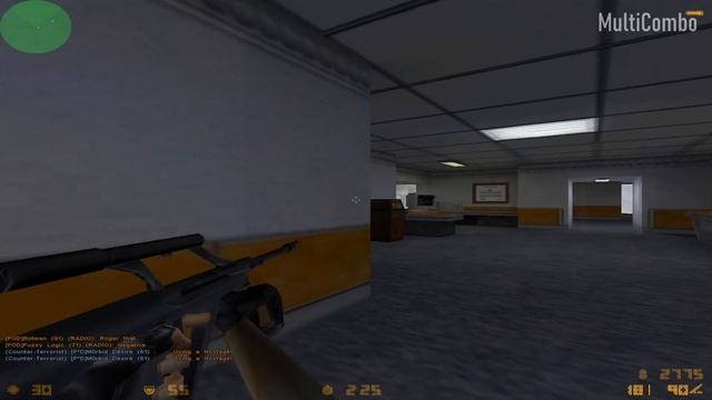 Counter-Strike 1.0 - GamePlay Cs_office (1440p60Fps)