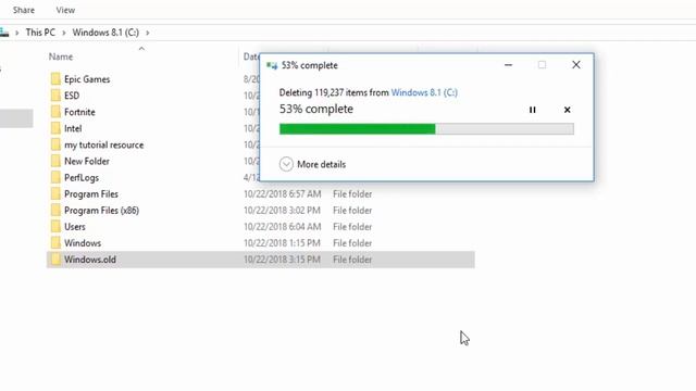 How to Delete Old windows File and Folder (Windows 7/8.1/10) By Command Prompt - Bangla смотреть онлайн