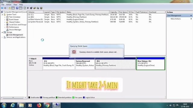 How to do disk partition|Disk partition in windows 7|Disk partition kaise karte hain смотреть онлайн