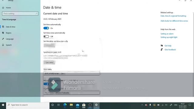 Change Date and Time Zone On Windows 10. Fix Time and Date Issue In Windows 10.(100% Working) смотреть онлайн