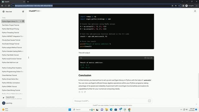 eigen library python смотреть онлайн