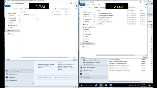 SCCM CB 1706 VS 1702 Feature Comparison Video смотреть онлайн
