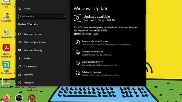 Heavy windows 10 firmware update for August 9th... смотреть онлайн