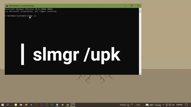 how to deactivate windows 10 || Deactivate Windows By Removing Product Key смотреть онлайн