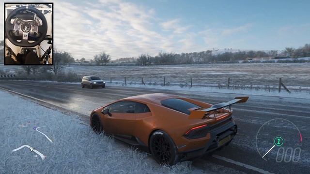 Lamborghini Huracan Performante - Forza Horizon 4 (Logitech G920) Gameplay смотреть онлайн