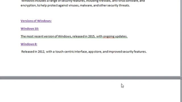 Windows Operating System смотреть онлайн