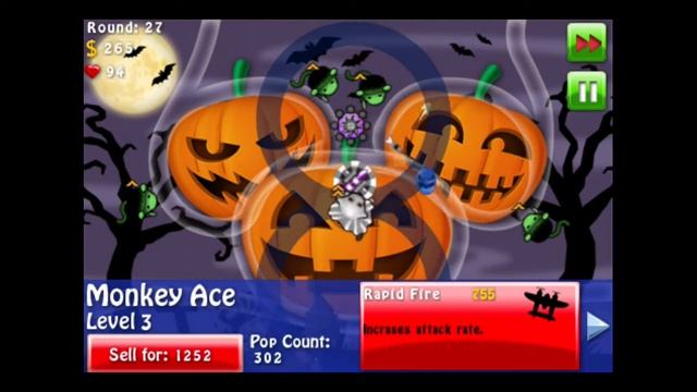 Bloons TD 4 #11 - Trick or Treat (1 of 2) смотреть онлайн