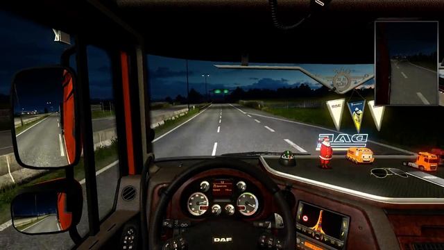 ETS 2, катаем после конвоя смотреть онлайн