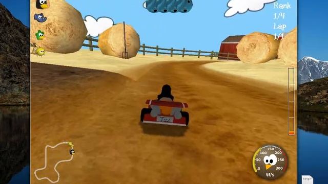 (IGRE U LINUXU) Super Tux Kart смотреть онлайн