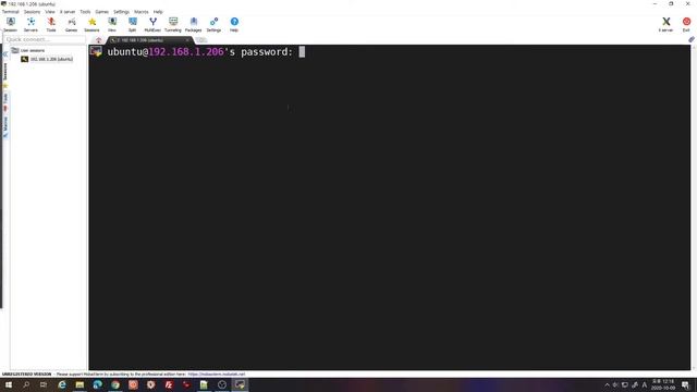 A03 서버접속프로그램 MobaXterm 설치 및 SSH 설정 смотреть онлайн