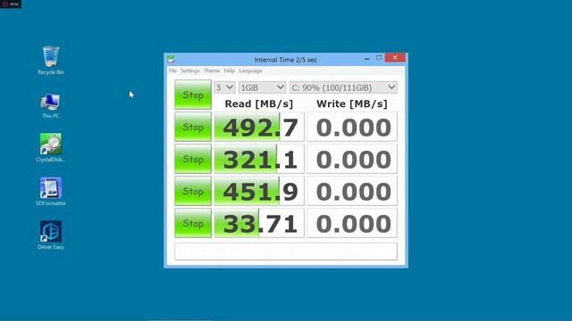 SanDisk SDSSDHII120G 120GB SSD Speed Test using Crystal Disk Mark смотреть онлайн