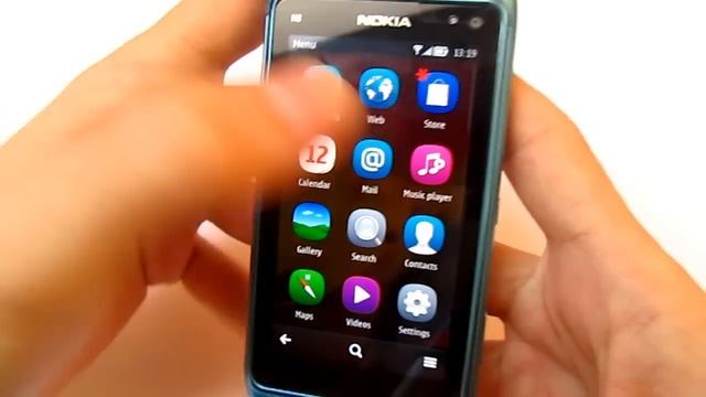 Symbian // Nokia Belle Official update on Nokia N8 - review смотреть онлайн