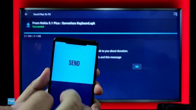 How to Send File to TV  Send Transfer File to Android TV