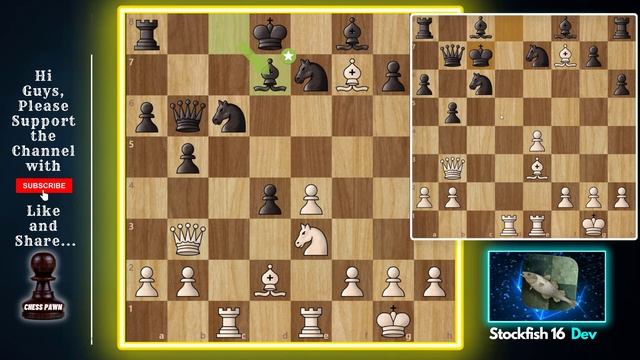 Stockfish 16 vs Bagatur || 2 KNIGHT SAC!!! Queen's Gambit Accepted смотреть онлайн