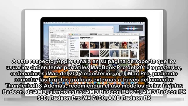 Apple lanza soporte oficial para tarjetas gráficas externas en macOS en su nueva actualización смотреть онлайн