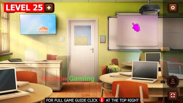 100 Doors Games Escape From School LEVEL 25 - Gameplay Walkthrough Android IOS смотреть онлайн