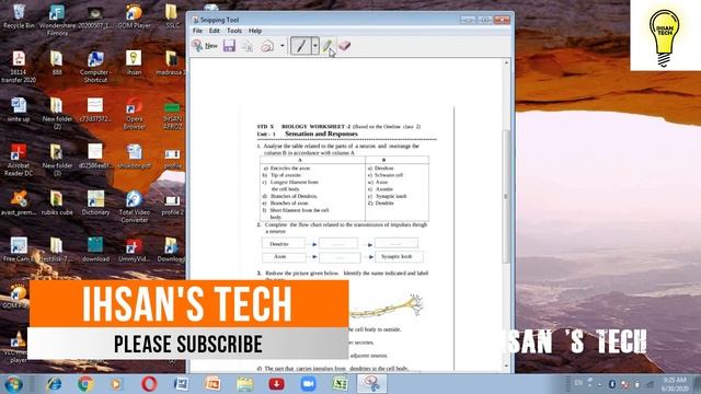 HOW TO TAKE SCREENSHOT AND EDIT IN WINDOWS 7 WITHOUT USING KEYBOARD/EXTERNAL APPS -IHSAN 'S TECH смотреть онлайн