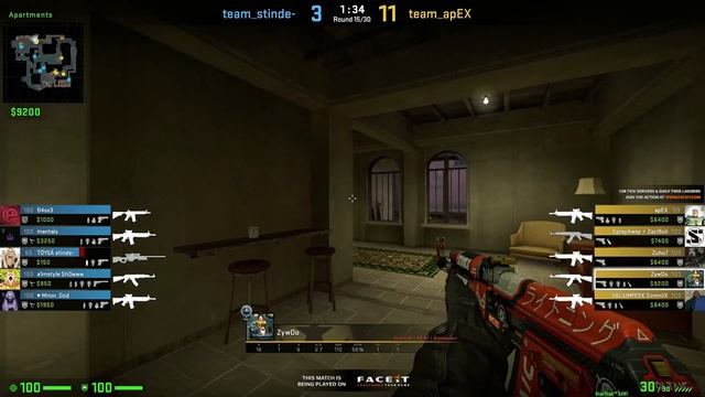 CS:GO POV - ZyWOo 25 kills on Mirage (20.01.20) смотреть онлайн