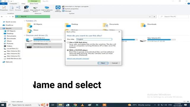 How to Burn CD/DVD In Windows 10/8/7 /XP || BURN DVD In Laptop simple without any software смотреть онлайн